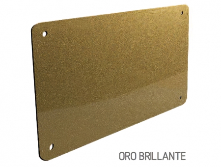 Targa In Perspex Ultrabianco Opaco