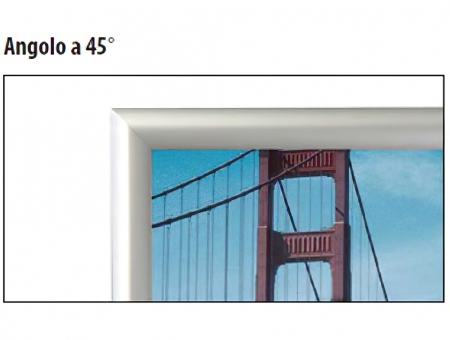 Cornice a Scatto Angolo 45 Gradi