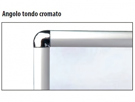 Cornice a Scatto Angolo Tondo