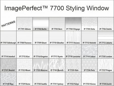 ImagePerfect™ 7700 Styling Window