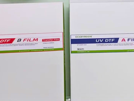 DTF UV in Fogli  A + B  f.to A3