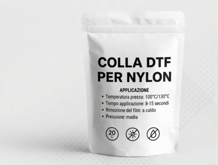 Colla DTF per Nylon e Tessuti Resinati 1Kg
