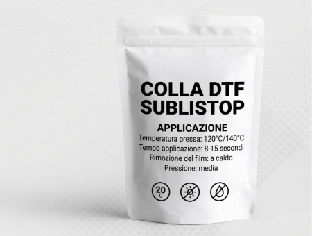 Colla DTF Sublistop Anti-Migrazione 1Kg