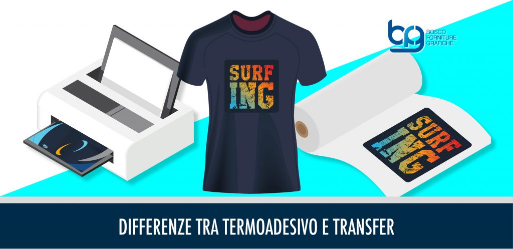 Guida sulle differenze tra il termoadesivo da stampa ed i transfer