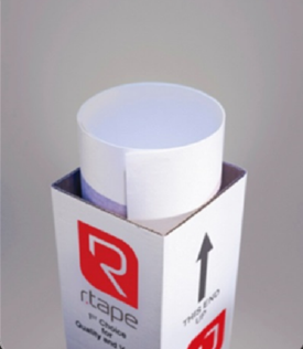 Esempio di grafica arrotolata con application tape RLA conform