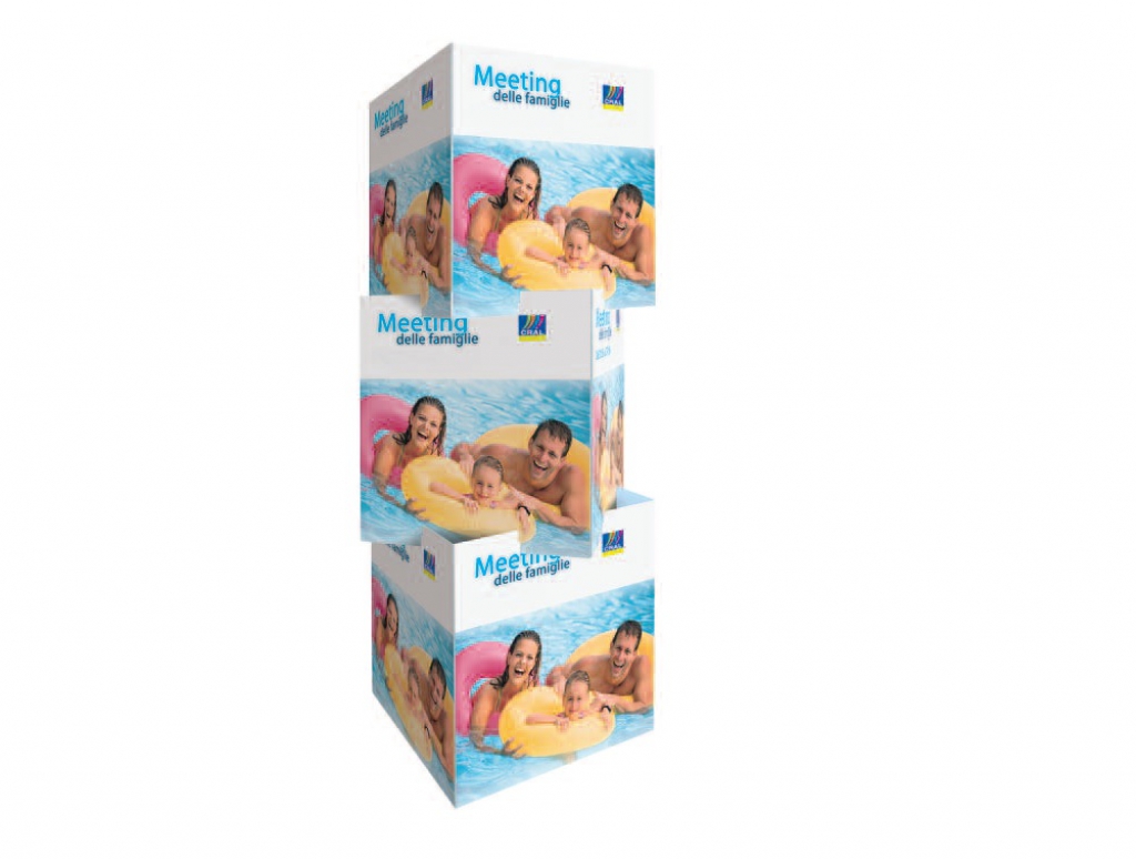 Totem modello Prisma Quadro
